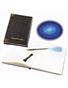 HARRY POTTER - Tom Riddle Diario Cuaderno y boligrafo varita con tinta invisible HARRY POTTER - Tom Riddle Diario Cuaderno y boligrafo varita con tinta invisible