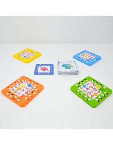 Brain Connect - Juego de ejercicios hábiles y mentales para 2-4 jugadores