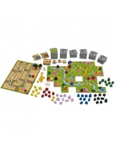 Carcassonne Plus con 11 expansiones ed. 2017 - Juego de estratégia para 6 jugadores Carcassonne Plus con 11 expansiones ed. 2017 - Juego de estratégia para 6 jugadores
