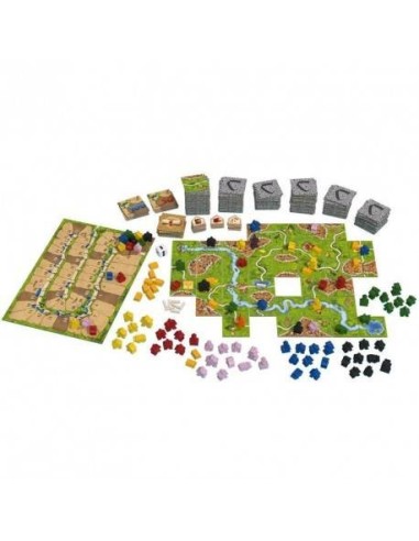 Carcassonne Plus con 11 expansiones ed. 2017 - Juego de estratégia para 6 jugadores