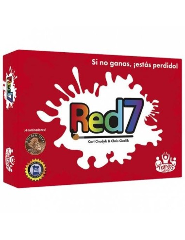 Red7 - Ingenioso juego de cartas para 2-4 jugadores 8414606995615 T...
