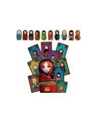 Matrioska - juego de cartas para 3-5 jugadores