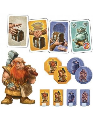 Saboteur: Las Minas Perdidas - Juego de estrategia para 3-9 jugadores