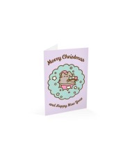 TARJETA FELICITACION PUSHEEN NAVIDAD 1 TARJETA FELICITACION PUSHEEN NAVIDAD 1