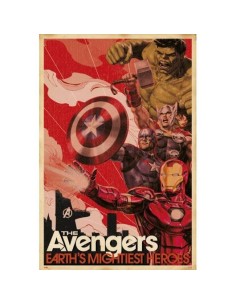 POSTER MARVEL AVENGERS EARTHS MIGHTIEST HEROES 8435497227944  7,50 €