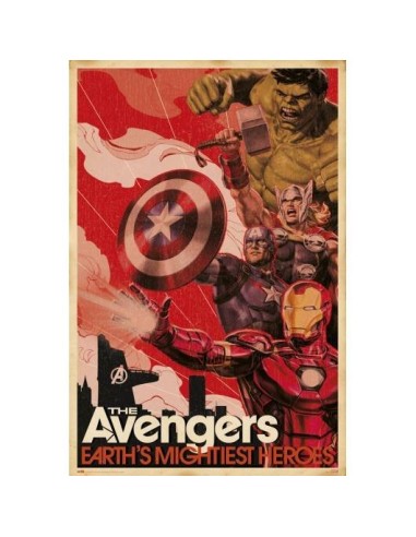 POSTER MARVEL AVENGERS EARTHS MIGHTIEST HEROES 8435497227944  7,50 € POSTER MARVEL AVENGERS EARTHS MIGHTIEST HEROES 8435497227944  7,50 €