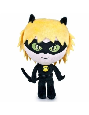 LADYBUG - PELUCHE CATNOIR 19 CM LADYBUG - PELUCHE CATNOIR 19 CM
