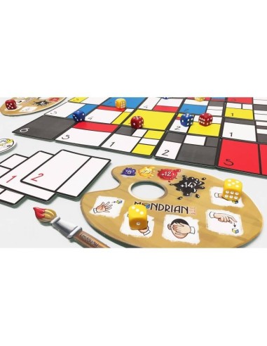 MONDRIAN. UN JUEGO DE DADOS VANGUARDISTA