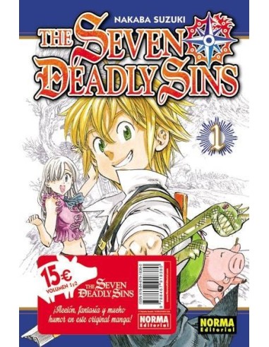 PACK INICIACION THE SEVEN DEADLY SINS 1 + 2 (Nakaba Suzuki) NORMA E... PACK INICIACION THE SEVEN DEADLY SINS 1 + 2 (Nakaba Suzuki) NORMA E...
