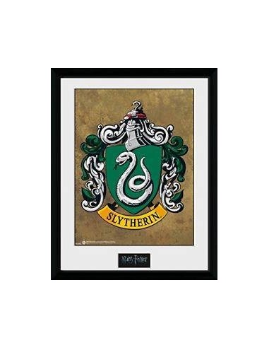 HARRY POTTER - POSTER SLYTHERING ENMARCADO