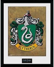 HARRY POTTER - POSTER SLYTHERING ENMARCADO
