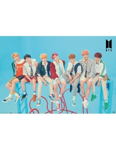 POSTER BTS BLUE POSTER BTS BLUE