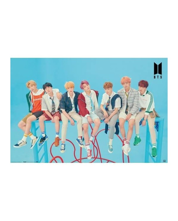 POSTER BTS BLUE