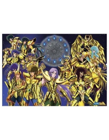 Poster Saint Seiya Caballeros de Oro 7.95€ Poster Saint Seiya Caballeros de Oro 7.95€
