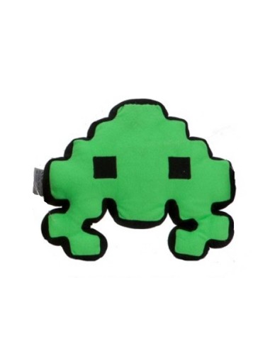 SPACE INVADERS PELUCHE VERDE