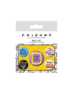 PACK CHAPAS FRIENDS QUOTES