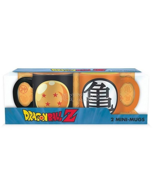 DRAGON BALL 2 MINI TAZAS PARA ESPRESSO