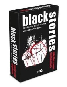 BLACK STORIES: CASOS SANGRIENTOS 8436564810953 GEN X GAMES 12,95 € BLACK STORIES: CASOS SANGRIENTOS 8436564810953 GEN X GAMES 12,95 €