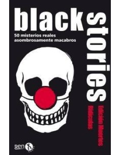 BLACK STORIES: MUERTES RIDICULAS 8437010181719 GEN X GAMES 12,95 € BLACK STORIES: MUERTES RIDICULAS 8437010181719 GEN X GAMES 12,95 €