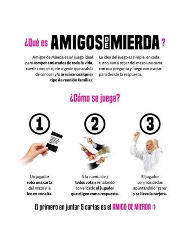 Amigos de Mierda 8436564811486 GEN X GAMES 14,95 € Amigos de Mierda 8436564811486 GEN X GAMES 14,95 €