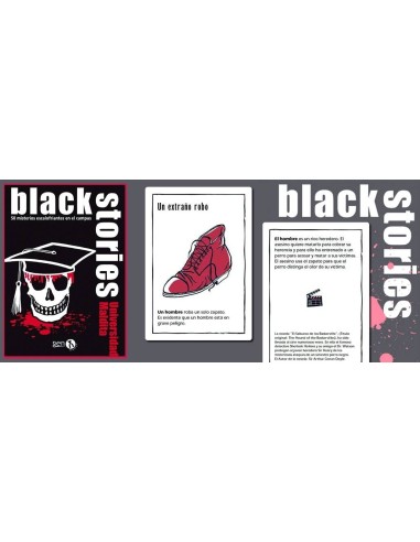 Black Stories Universidad Maldita 8436564810359 GEN X GAMES 12,95 € Black Stories Universidad Maldita 8436564810359 GEN X GAMES 12,95 €