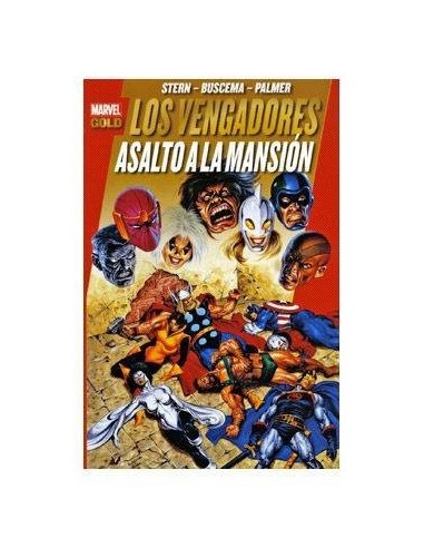 LOS PODEROSOS VENGADORES 09: ASALTO A LA MANSION(MARVEL GOLD) 97884...