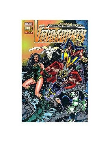 LOS VENGADORES: OPERACION TORMENTA GALACTICA 01 (MARVEL GOLD) PANIN...
