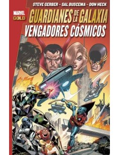 LOS GUARDIANES DE LA GALAXIA. VENGADORES COSMICOS (MARVEL GOLD) 978...