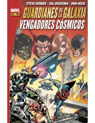 LOS GUARDIANES DE LA GALAXIA. VENGADORES COSMICOS (MARVEL GOLD) 978...