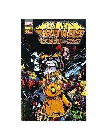 THANOS: LA SAGA DEL INFINITO 03 (MARVEL GOLD) 9788498850970  8,41 €