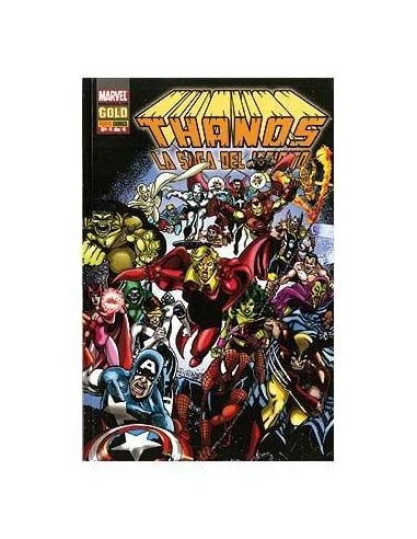 THANOS: LA SAGA DEL INFINITO 04 (MARVEL GOLD) (ULTIMO NÚMERO) 97884...