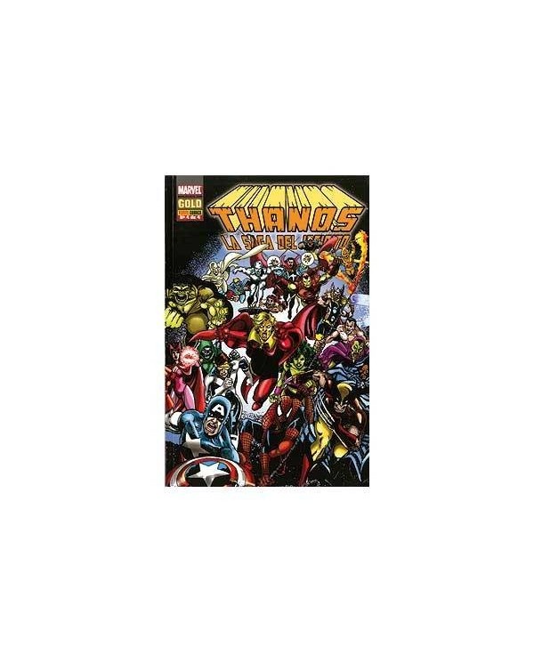 THANOS: LA SAGA DEL INFINITO 04 (MARVEL GOLD) (ULTIMO NÚMERO) 97884...