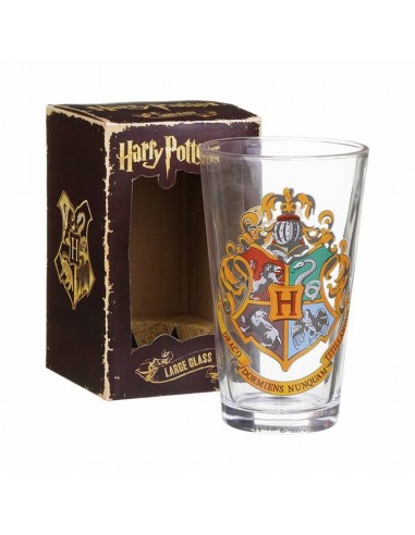Harry Potter Vaso de Cristal Hogwarts