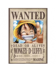 Poster One Piece Wanted Luffy 8435497204402  7,50 €