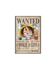 Poster One Piece Wanted Luffy 8435497204402  7,50 €