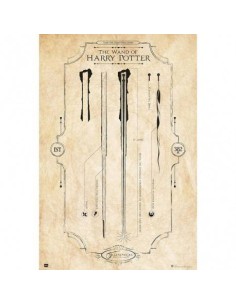 Poster Harry Potter The Wand 8435497204044  7,50 €