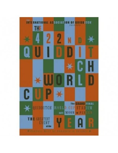 Harry Potter Quidditch World Cup 8435497204051  7,50 €
