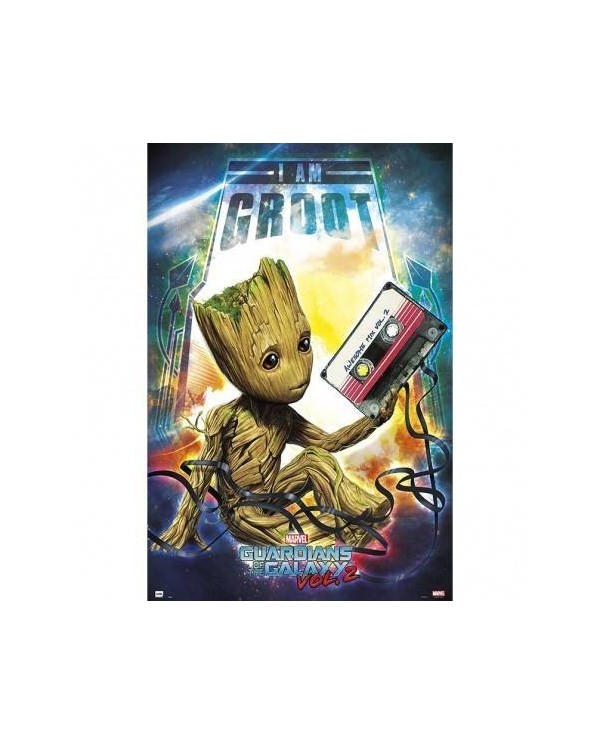 Poster Guardians Of The Galaxy Vol 2 Groot 8435497202514  7,50 €