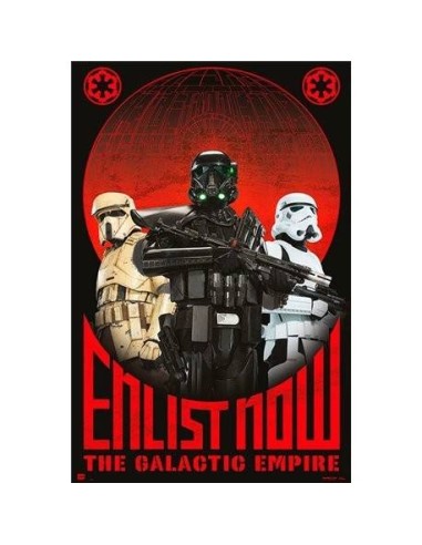 Maxi Poster Rogue One Enlist Now 8436565222489  7,50 € Maxi Poster Rogue One Enlist Now 8436565222489  7,50 €