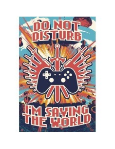 Maxi Poster Gamer Salvando Al Mundo 8435107834029  7,50 €
