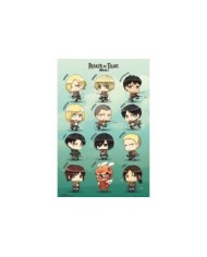 Maxi Poster Attack On Titan Chibi Characters 5028486292387  7,50 €