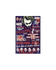 Maxi Poster Batman The Dark Knight Joker Quitographic 8435107826031...