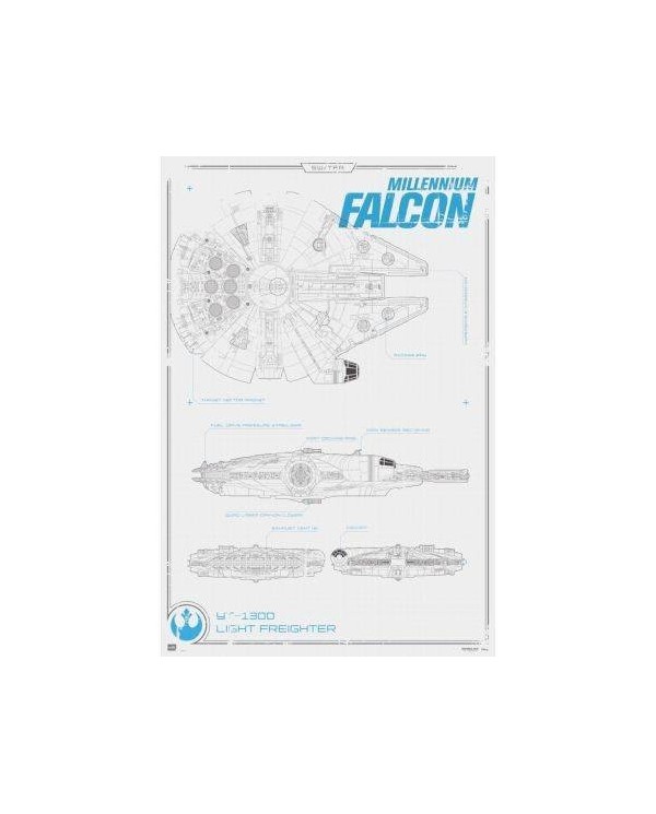 Maxi Poster Star Wars Halcón Milenario 8435107825089  7,50 €
