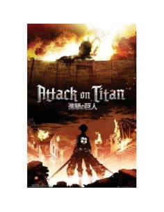 Maxi Poster Attack On Titan Key Art 5028486274925  7,50 €