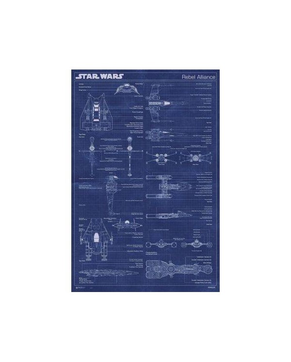 Maxi Poster Star Wars Rebel Alliance Machine 8435107822491  7,50 €
