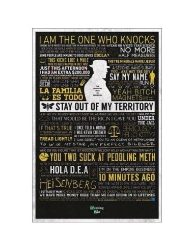Maxi Poster Breaking Bad Typographic 5050574332866  7,50 € Maxi Poster Breaking Bad Typographic 5050574332866  7,50 €