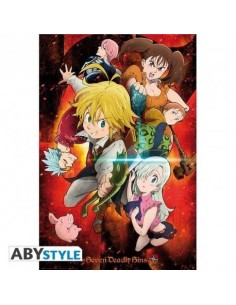 SEVEN DEADLY SINS- Personajes - Póster (91,5x61)
