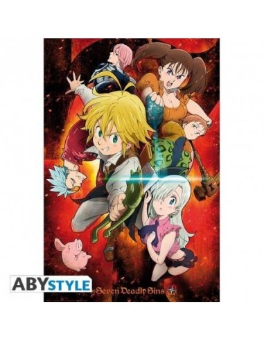 SEVEN DEADLY SINS- Personajes - Póster (91,5x61)
 SEVEN DEADLY SINS- Personajes - Póster (91,5x61)