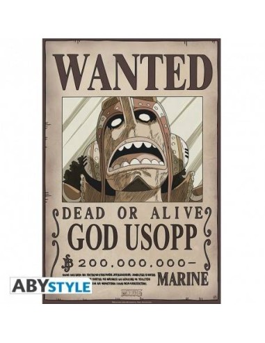 ONE PIECE - Poster "Wanted Usopp New" (52x38) 3700789255949  5,00 € ONE PIECE - Poster "Wanted Usopp New" (52x38) 3700789255949  5,00 €