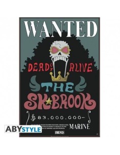 ONE PIECE - Poster "Wanted Brook New" (52x38) 3700789255994  5,00 €